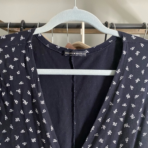 Brandy Melville Wrap Mini Dress - Picture 2 of 4